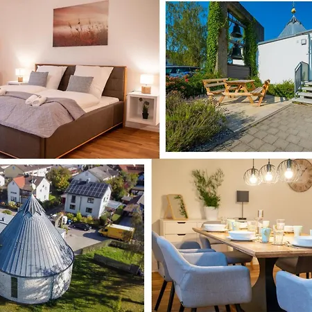 Dreamcation - Ehemaliges Pfarrhaus, 3d-tour, Netflix, Terrasse, Bbq, Küche, 130qm Apartment *